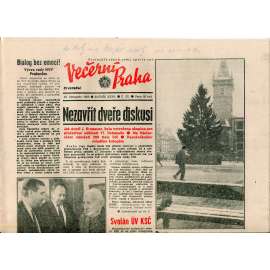 Večerní Praha (23.11.1989) - staré noviny