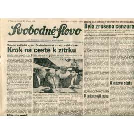Svobodné slovo (29.3.1990) - staré noviny