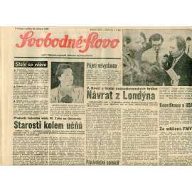 Svobodné slovo (24.3.1990) - staré noviny