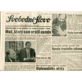 Svobodné slovo (23.3.1990) - staré noviny
