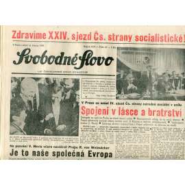 Svobodné slovo (16.3.1990) - staré noviny