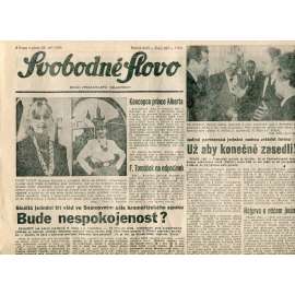 Svobodné slovo (28.9.1990) - staré noviny