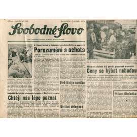 Svobodné slovo (25.9.1990) - staré noviny
