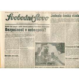 Svobodné slovo (20.9.1990) - staré noviny