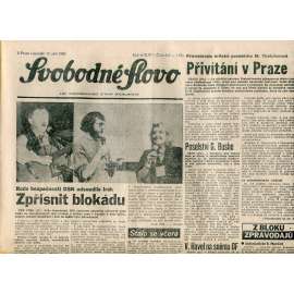 Svobodné slovo (17.9.1990) - staré noviny
