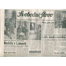 Svobodné slovo (13.8.1990) - staré noviny