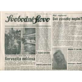 Svobodné slovo (7.8.1990) - staré noviny