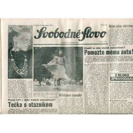 Svobodné slovo (30.7.1990) - staré noviny