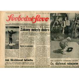 Svobodné slovo (14.7.1990) - staré noviny