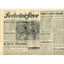 Svobodné slovo (13.7.1990) - staré noviny