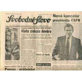 Svobodné slovo (12.7.1990) - staré noviny