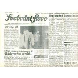 Svobodné slovo (10.7.1990) - staré noviny