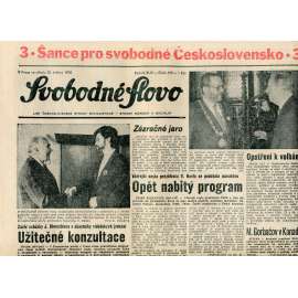 Svobodné slovo (30.5.1990) - staré noviny