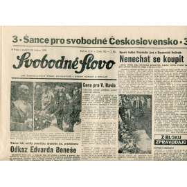 Svobodné slovo (28.5.1990) - staré noviny