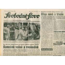 Svobodné slovo (2.5.1990) - staré noviny