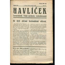 Havlíček, ročník XIX., číslo 26./1930 (časopis, noviny)