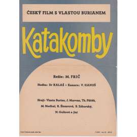 Katakomby. (Vlasta Burian), režie M. Frič Katakomby. (Vlasta Burian), režie M. Frič