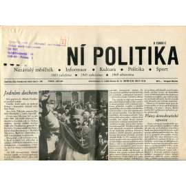 Národní politika (Červen 1989) - noviny, exil