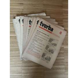 Tvorba, ročník XVI., čísla 40-52/1947. Týdeník pr8 kulturu a politiku (časopis, noviny)