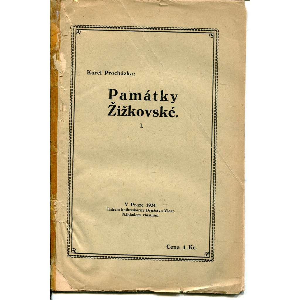 Památky Žižkovské I. (Žižkov)