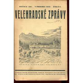 Velehradské zprávy, ročník XXI., číslo 4/1940 (Velehrad)