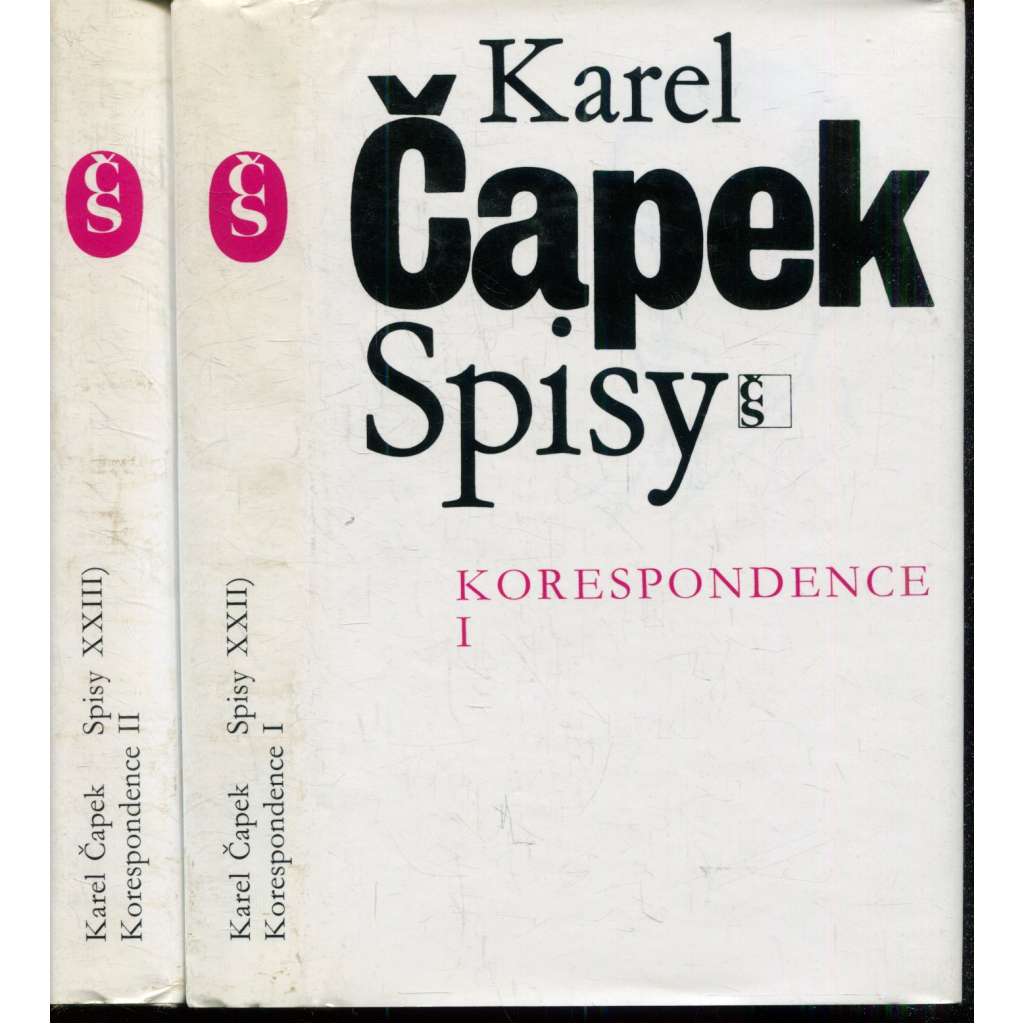 Korespondence I. a II. (Spisy Karla Čapka, Karel Čapek)