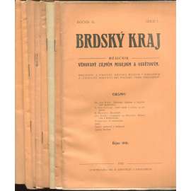 Brdský kraj, ročník III., čísla 1-10/1910-1911. Měsíčník věnovaný zájmům musejním a osvětovým (časopis, okres Rokycany, Brdy)