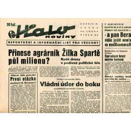 Halo noviny, ročník VI., číslo 24/1938. Reportážní a informační list pro všechny