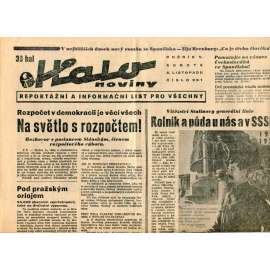 Halo noviny, ročník V., číslo 261/1937. Reportážní a informační list pro všechny Halo noviny, ročník V., číslo 261/1937. Reportážní a informační list pro všechny