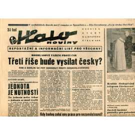 Halo noviny, ročník V., číslo 264/1937. Reportážní a informační list pro všechny (pošk.)