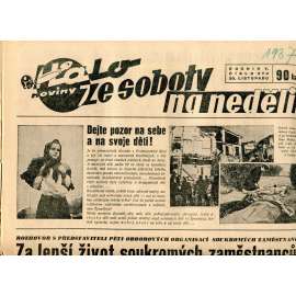 Halo noviny, ze soboty na neděli, ročník V., číslo 274/1937. Reportážní a informační list pro všechny Halo noviny, ze soboty na neděli, ročník V., číslo 274/1937. Reportážní a informační list pro všechny