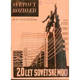 Světový rozhled. Slavnostní číslo. 20 let sovětské moci (SSSR, Rusko, komunismus, Stalin) - časopis