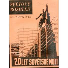 Světový rozhled. Slavnostní číslo. 20 let sovětské moci (SSSR, Rusko, komunismus, Stalin) - časopis