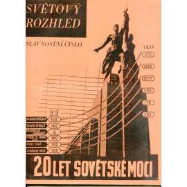 Světový rozhled. Slavnostní číslo. 20 let sovětské moci (SSSR, Rusko, komunismus, Stalin) - časopis