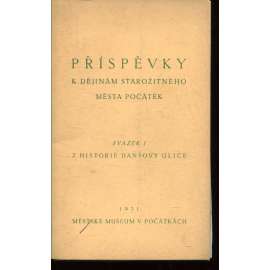 Příspěvky k dějinám starožitného města Počátek, sv. 1. (Počátky) Příspěvky k dějinám starožitného města Počátek, sv. 1. (Počátky)