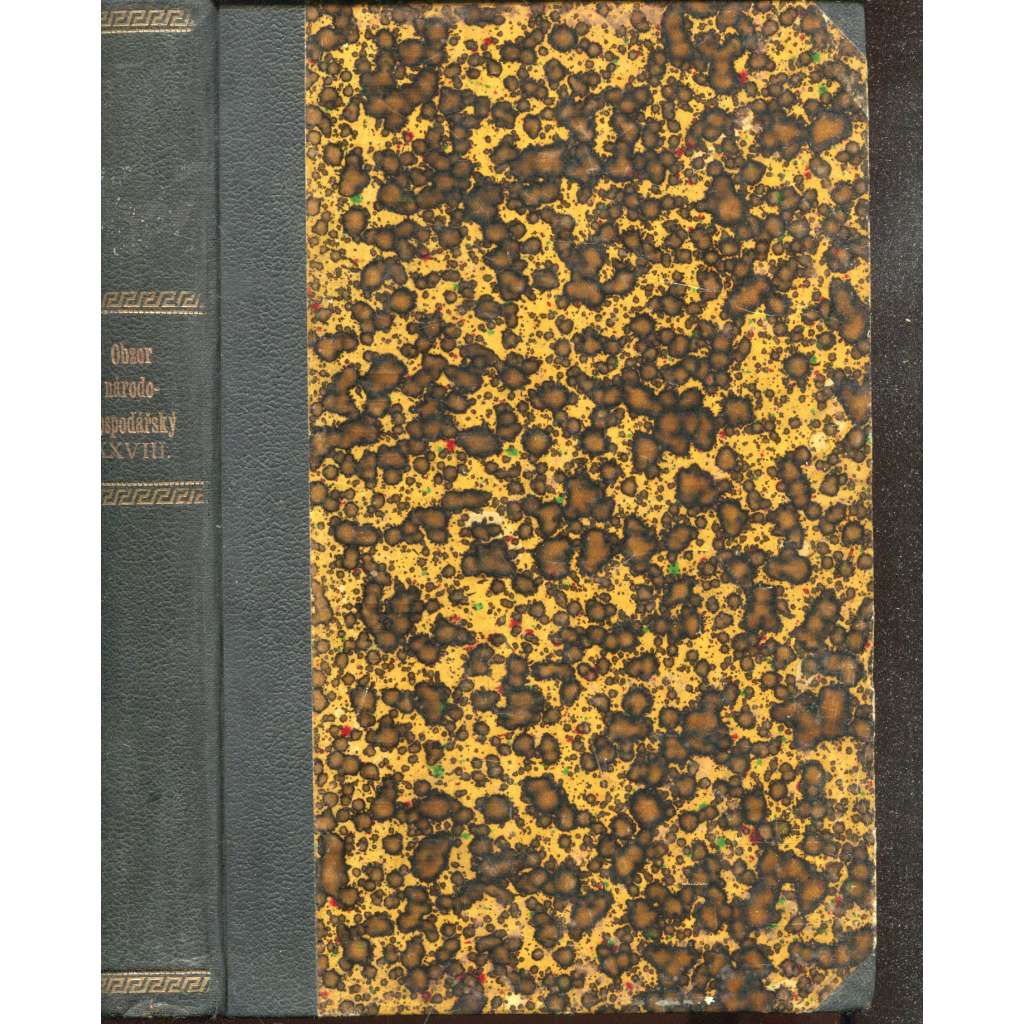 Obzor národohospodářský, ročník XXVIII./1923. Časopis věnovaný otázkám národohospodářským a sociálněpolitickým Obzor národohospodářský, ročník XXVIII./1923. Časopis věnovaný otázkám národohospodářským a sociálněpolitickým