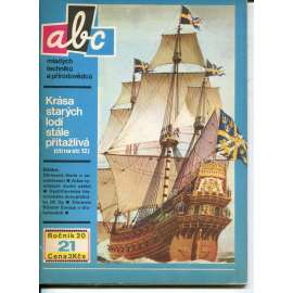 Časopis ABC, ročník 20., číslo 21/1976 - Obsahuje vystřihovací modely - déčka (Jedno číslo časopisu)