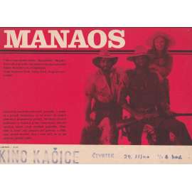 Manaos (filmový plakát, slepka, film Itálie 1986, režie Alberto Vazques Figueroa, Hrají: Agostina Belli, Fabio Testi) Manaos (filmový plakát, slepka, film Itálie 1986, režie Alberto Vazques Figueroa, Hrají: Agostina Belli, Fabio Testi)