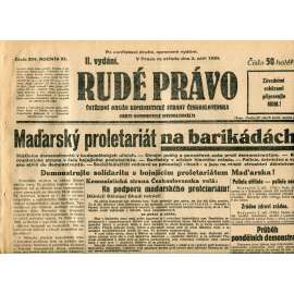 Rudé právo (3.9.1930) - staré noviny, 1. republika Rudé právo (3.9.1930) - staré noviny, 1. republika