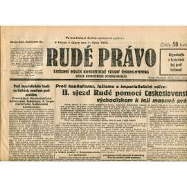 Rudé právo (7.10.1930) - staré noviny, 1. republika Rudé právo (7.10.1930) - staré noviny, 1. republika