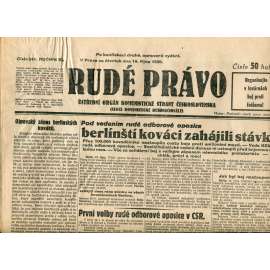 Rudé právo (16.10.1930) - staré noviny, 1. republika