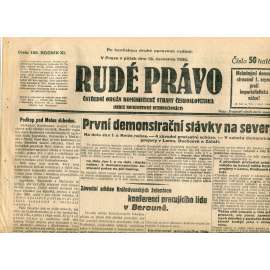 Rudé právo (18.7.1930) - staré noviny, 1. republika Rudé právo (18.7.1930) - staré noviny, 1. republika