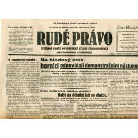 Rudé právo (16.7.1930) - staré noviny, 1. republika Rudé právo (16.7.1930) - staré noviny, 1. republika