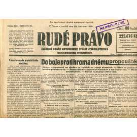 Rudé právo (29.6.1930) - staré noviny, 1. republika Rudé právo (29.6.1930) - staré noviny, 1. republika