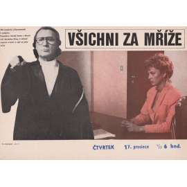 Všichni za mříže (filmový plakát, slepka, film Itálie 1984, režie Alberto Sordi Hrají: Alberto Sordi, Joe Pesci) Všichni za mříže (filmový plakát, slepka, film Itálie 1984, režie Alberto Sordi Hrají: Alberto Sordi, Joe Pesci)