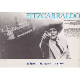 Fitzcarraldo (filmový plakát, slepka, film Německo 1982, režie Werner Herzog, Hrají: Klaus Kinski, Claudia Cardinalová) Fitzcarraldo (filmový plakát, slepka, film Německo 1982, režie Werner Herzog, Hrají: Klaus Kinski, Claudia Cardinalová)