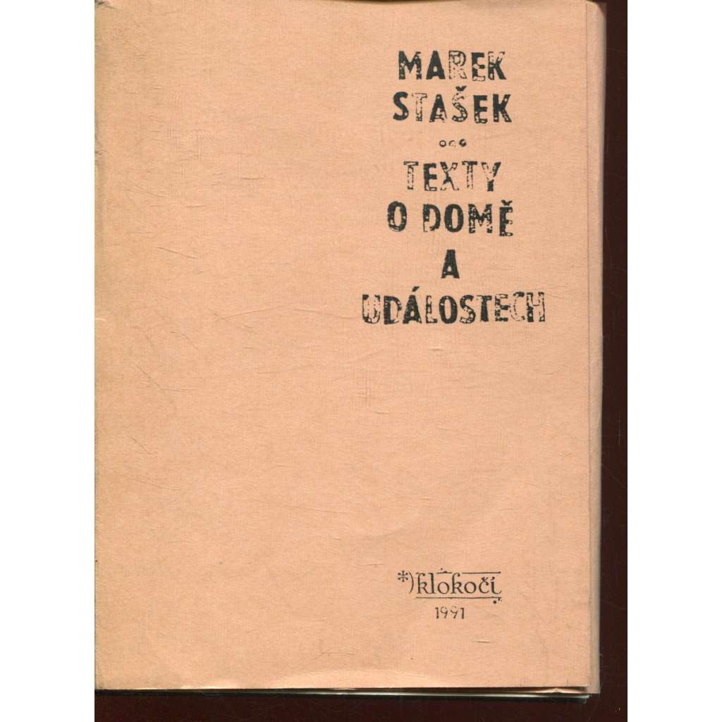 Texty o domě a událostech (ilustrace Adriena Šimotová) Texty o domě a událostech (ilustrace Adriena Šimotová)