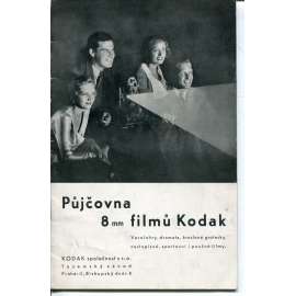 Půjčovna 8 mm filmů Kodak. Veselohry, dramata, kreslené grotesky, cestopisné, sportovní i poučné filmy