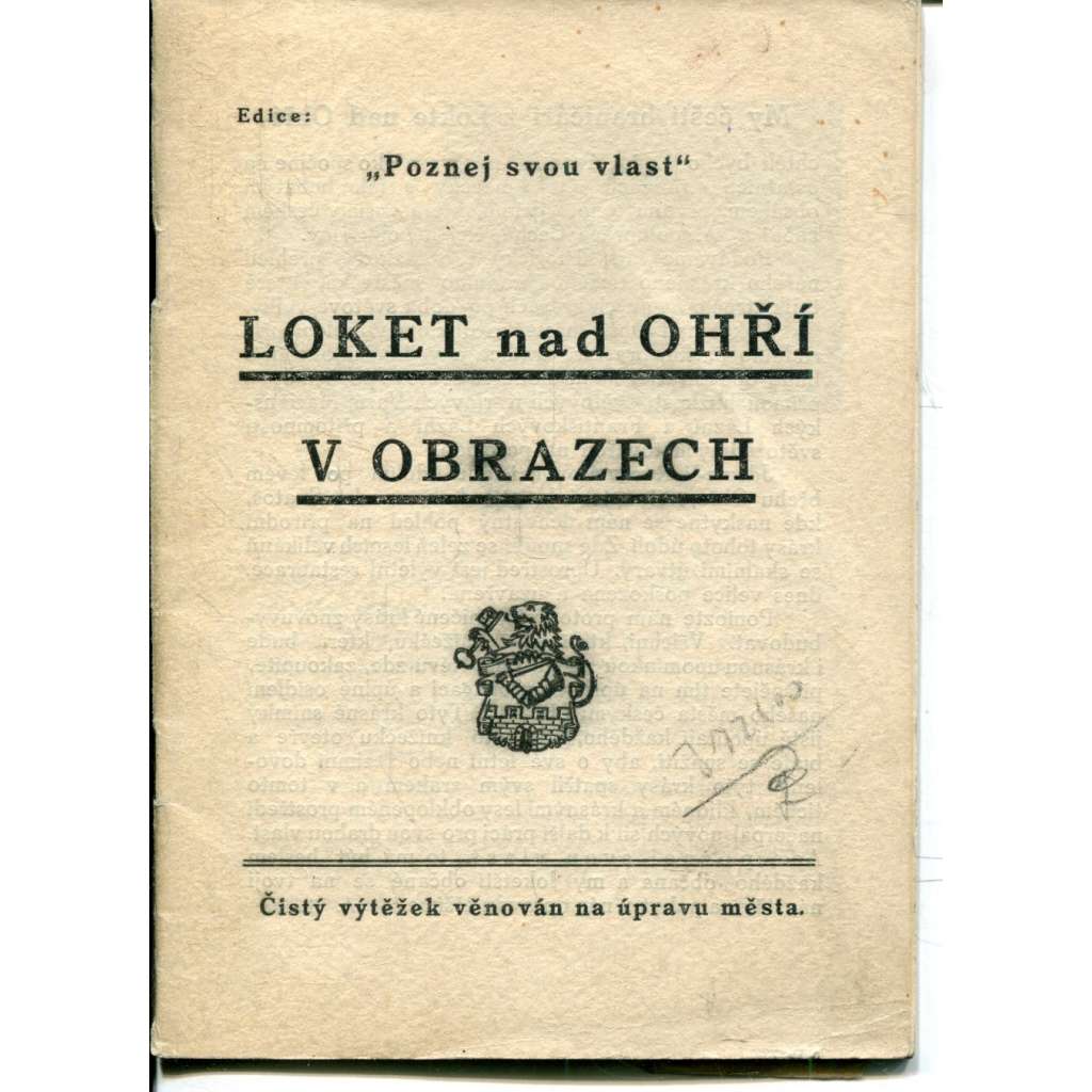 Loket nad Ohří v obrazech Loket nad Ohří v obrazech