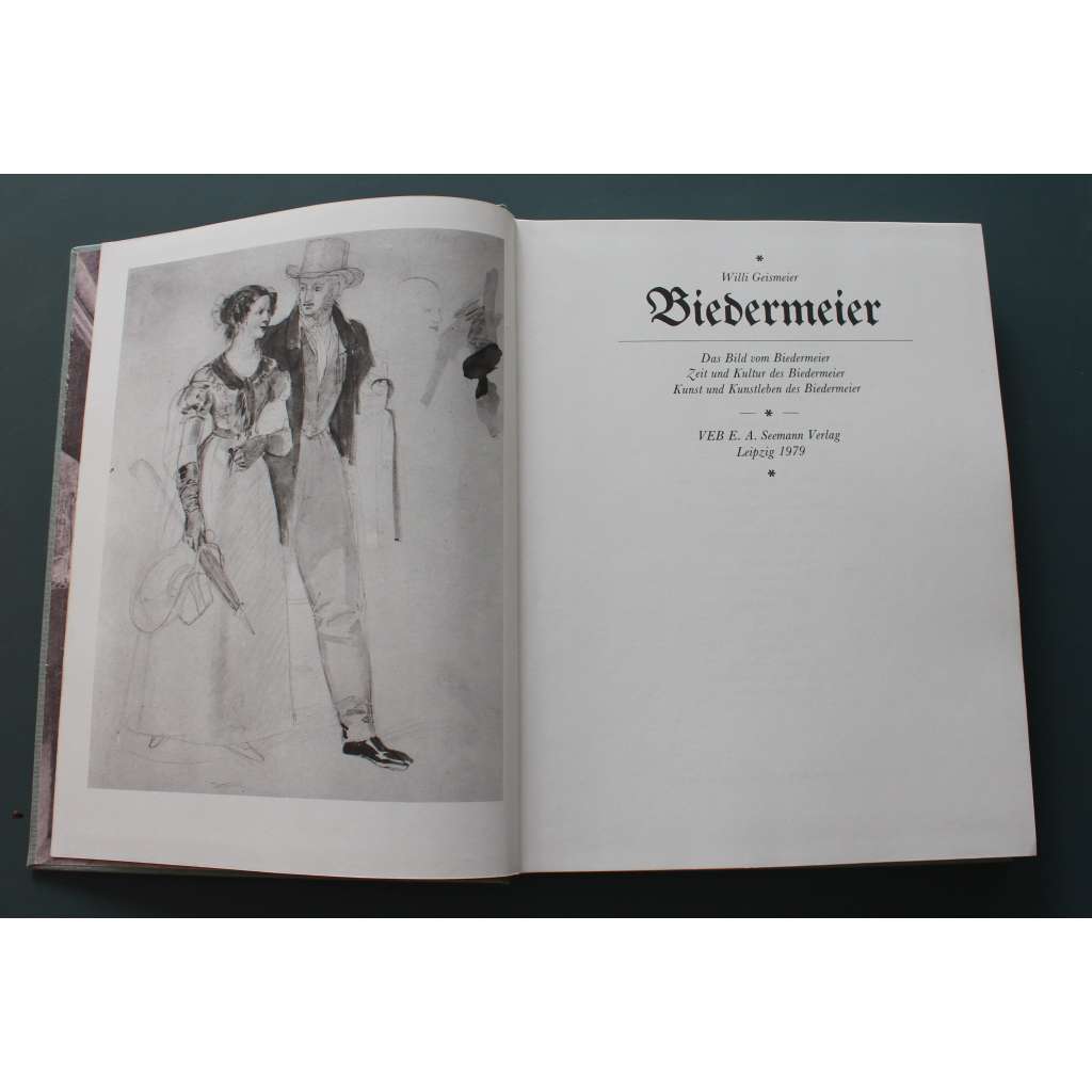 Biedermeier. Das Bild vom Biedermeier. Zeit und Kultur des Biedermeier (Obraz období biedermeieru. Éra a kultura biedermeieru. Umění a umělecký život období biedermeieru, mj. Engels, C. D. Friedrich, Schinkel, Waldmüller, A. Menzel)